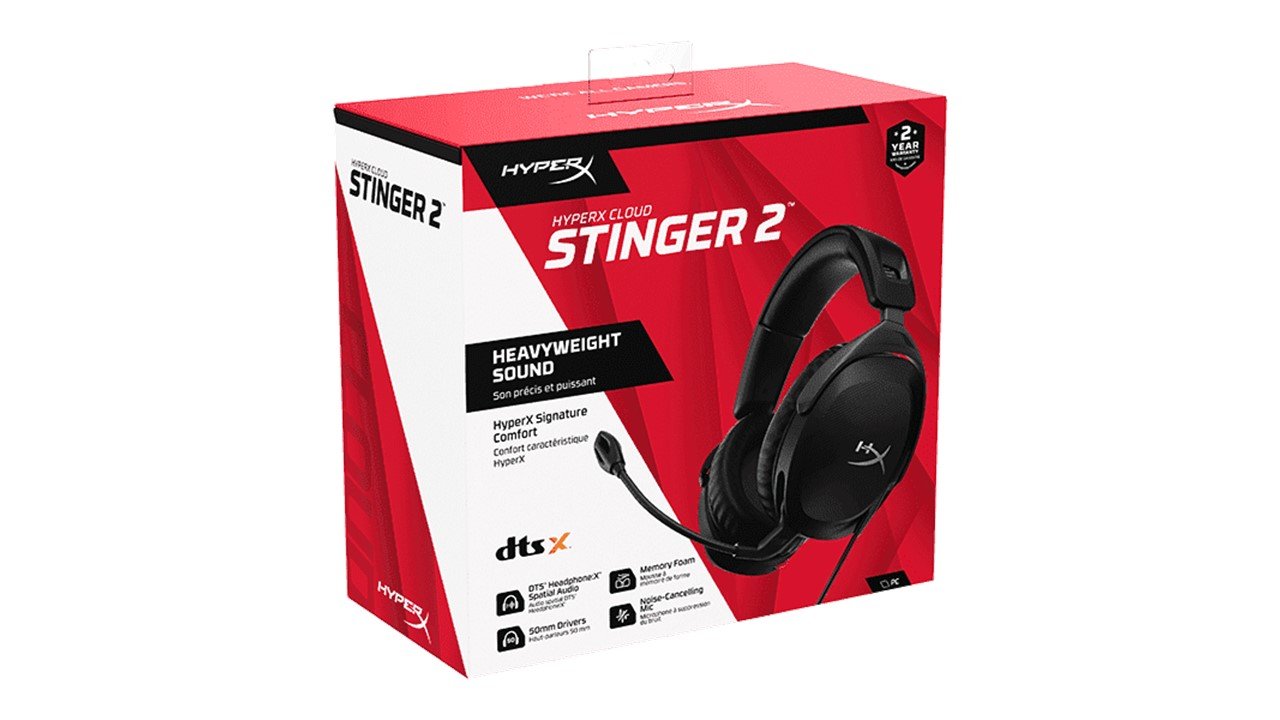 HyperX Cloud Stinger 2 - Gaming Headset (Black)